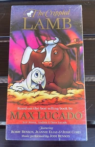 SEALED Max Lucado VHS The Crippled Lamb Video Tape NEW 1999 Family Christian - Imagen 1 de 9