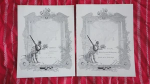 LOT DE 2 PROGRAMME ANCIEN CONCERT CERCLE ARTISTIQUE ET LITTERAIRE 1894 ET 1898 - Picture 1 of 1