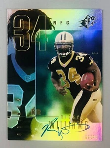 1999 Upper Deck SPx RICKY WILLIAMS #135 Autograph Rookie Auto RC SP  #/500 - Picture 1 of 11