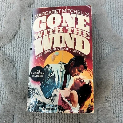 Gone With the Wind Classic Paperback Book by Marget Mitchell Avon Books 1973 - Image 1 of 4