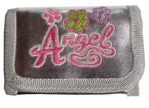 Portafoglio bambino con motivo ANGELO - argento metallizzato - SPEDIZIONE VELOCE!!! - Foto 1 di 2