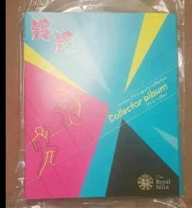 2012 London Olympics 50p coin card in album 29pcs UNC/BU Queen Elizabeth ll - Picture 1 of 6