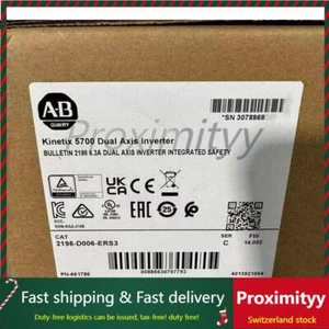 Allen-Bradley 2198-D006-ERS3 Kinetix 5700 Ser C Dual Axis Module US Free Tax - Bild 1 von 5