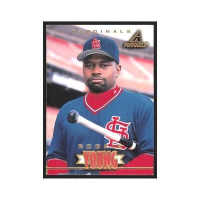 1997 Pinnacle Dmitri Young Cardinals #177 - Image 1 of 3