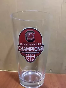South Carolina Gamecocks 16oz. Glass NCAA Football 2022 Champions (BB) - Picture 1 of 4