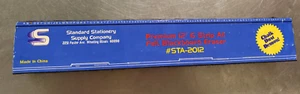 Standard Stationery Premium 12" 6-Strip all Felt Blackboard Eraser Dry Erase - Picture 1 of 4