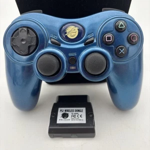 Predator Wireless Blue Controller für PS2 PL697 PL6605 PL6607/PL6608 mit Dongle - Bild 1 von 9