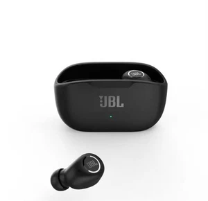 JBL Tune Active Noise Cancelling Wave Buds Black - Picture 1 of 3