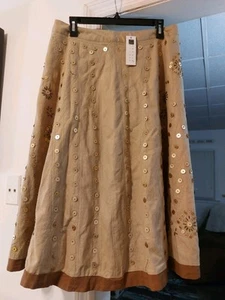 Carole Little Sequined Skirt Size 12 - Picture 1 of 10