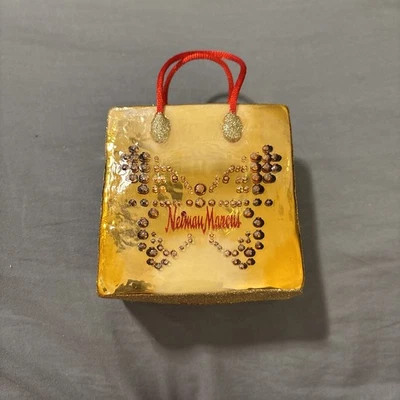 Bolso de compras Neiman Marcos 100 aniversario adorno dorado  Foto 1 de 4