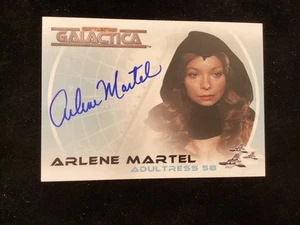 BATTLESTAR GALACTICA ARLENE MARTEL HANDSIGNIERTE KARTE - Bild 1 von 2