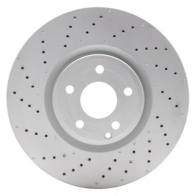For Mercedes-Benz SL450 17-20 DFC 624-63105 GEOSPEC Drilled Front Brake Rotor - Image 1 of 2