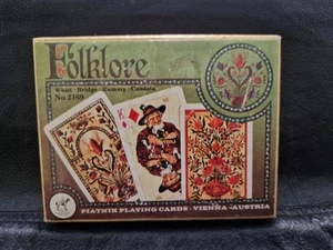 Piatnik Folklore Playing Cards Complete set Boxed 1 Pack Sealed - Picture 1 of 7