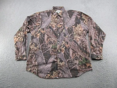 Vintage Y2K Columbia Men's XL Vented Camo Hunting Shirt Long Sleeve Outdoors - Image 1 of 4