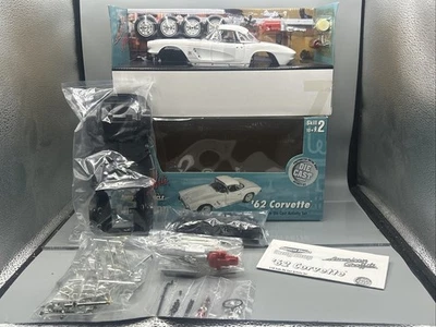 Chevrolet Corvette American Graffiti 1962 1/18 ERTL carrocería blanco 36621; Foto 1 de 4
