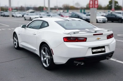 Premium 2016-2020 Chevrolet Camaro Factory Style Pearl White Rear Wing Spoiler - Image 1 of 2