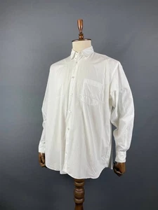 Comme Des Garcons Herren Freizeit Hemd Größe M Weiß Baumwolle Langarm Knopfleiste - Bild 1 von 16