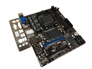 Placa madre MSI 760GM-P23 (FX) Socket AM3+ DDR3 MicroATX con BP - Imagen 1 de 2
