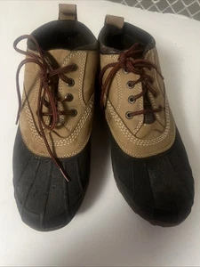 BOTAS DE PATO AL TOBILLO L BEAN STORM CHASER Hombre TALLA 9 MEDIANA EXCELENTE - Imagen 1 de 6