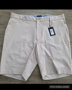 NWT Peter Millar Crown Crafted Surge Seersucker Shorts Tailored Fit Sz 36 $135 - Picture 1 of 11