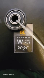 Idler Hub W-Series 5/8" Bore with 1/2" Reducing Bushing Included - Picture 1 of 1
