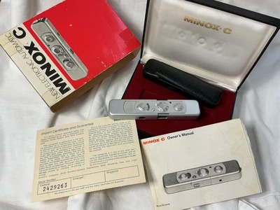 Minox C, como nuevo, con papeles y caja Foto 1 de 4
