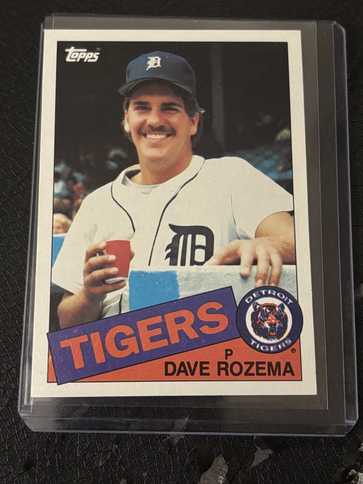 1985 TOPPS Dave Rozema #47 - Image 1 of 2