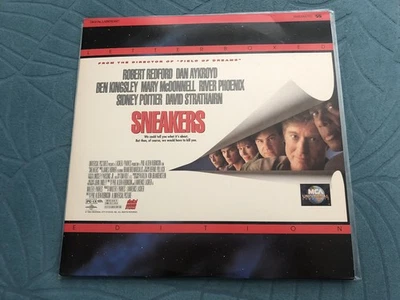 Sneakers (Laserdisc Widescreen, 1993) Robert Redford River Phoenix - Image 1 of 4