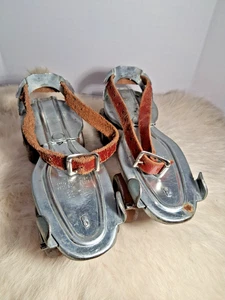 Vintage No 36 Globe Skate Corp Adjustable Skates.Sears & Roebuck Higgin's Metal - Picture 1 of 6