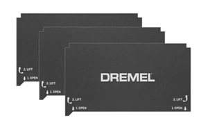 New Dremel Digilab 3D40 Flexible Build Sheets Bt40-Flx-01 Pack of 3 - Picture 1 of 5
