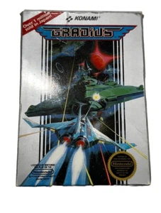 1986 Konami Nintendo Entertainment System NES Gradius Hangtab 5 Screw CIB - Picture 1 of 3