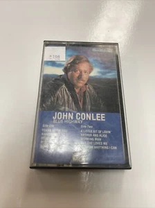 JOHN CONLEE - BLUE HIGHWAY CASSETTE VERY GOOD RARE OOP - Picture 1 of 2