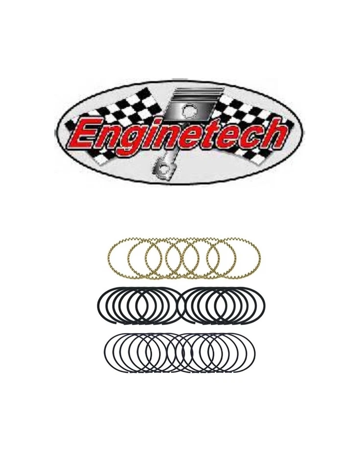 Enginetech Piston Rings Dodge Jeep 5.7L Hemi 2009-2018 Charger Magnum Foto 1 de 1