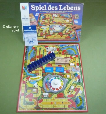 Spiel des Lebens - Komplett Top! - von MB Spiele ©1984 ab 8 Jahren - Bild 1 von 4