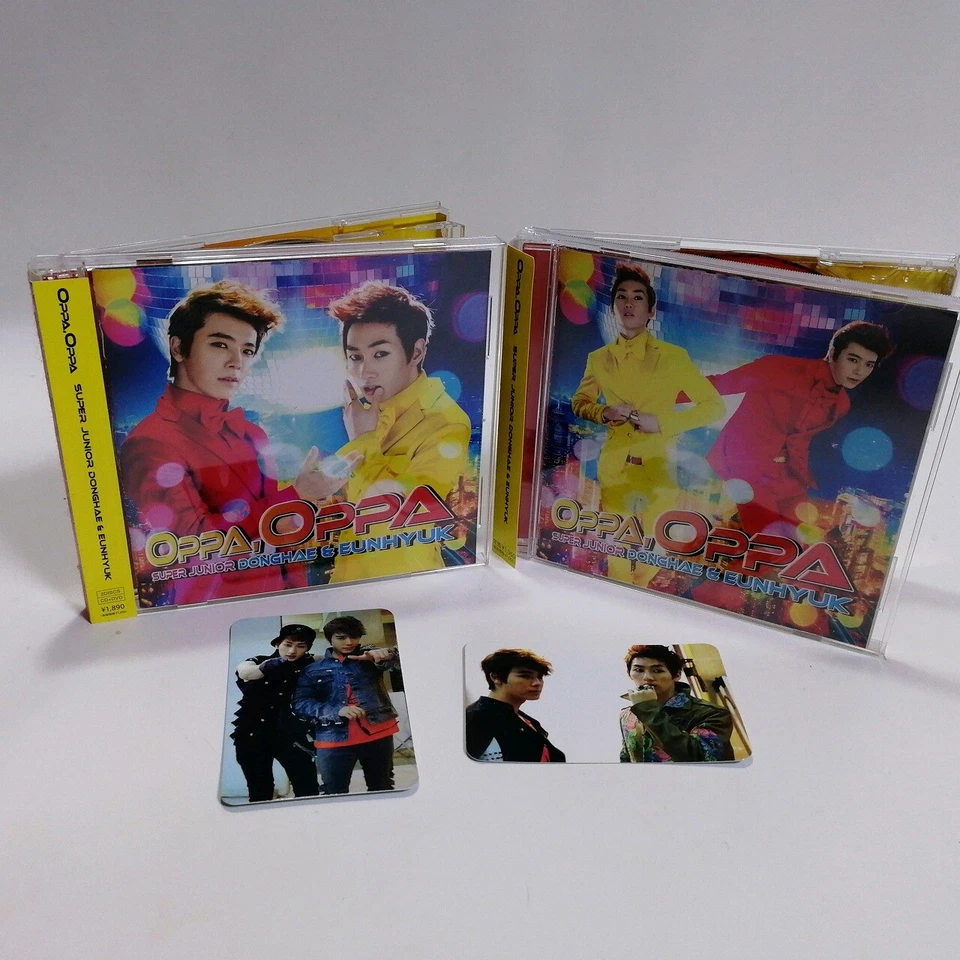 CD+DVD SUPER JUNIOR D&E Japan Limited Set Oppa, Oppa with Group Photocard Foto 1 de 4