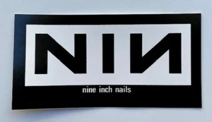Nine Inch Nails Sticker Vinyl Decal 2" X 4" (14) - Picture 1 of 1