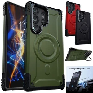For Samsung Galaxy S23/S23 Plus/S23 Ultra Lens Stand Case Heavy Duty Phone Cover - Picture 1 of 29