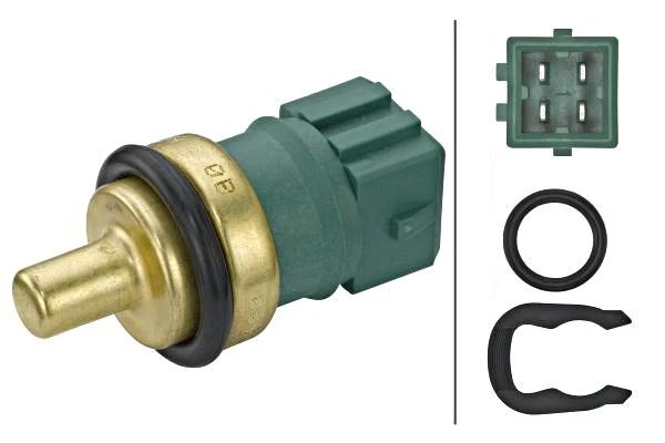 Audi A6 4A C4 A3 8L1 Seat Skoda VW HELLA Engine Coolant Temperature Sensor 1992- - Image 1 of 1