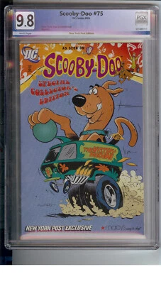 Scooby Doo #75   PGX 9.8   "NY Post Edition  Book Macy’s DC Collectible " - Image 1 of 2