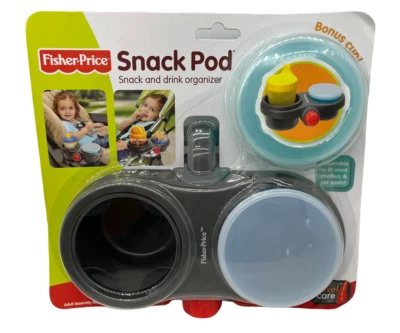 Fisher Price Snack Pod Snack And Drink Organizer For Car Seats Strollers Travel - Image 1 of 3