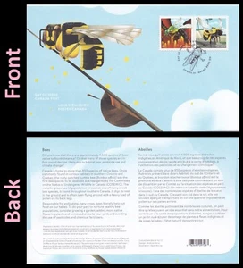 Canada 3099-3100 Bees FDC 2018 - Picture 1 of 3