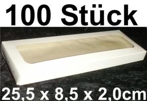 100x KLARSICHTBOX SCHACHTEL KLARSICHTVERPACKUNG VERSANDBOX BOX KARTON VERPACKUNG - Bild 1 von 1