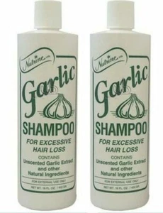 Nutrine Garlic Shampoo Unscented 16oz (Pack of 2) - Picture 1 of 3