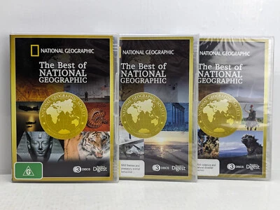 The Best Of National Geographic DVD Pack Region 4 Sealed & PreOwned Documentary - Image 1 of 4