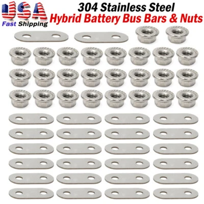Juego de 26 barras de bus de batería híbridas de acero inoxidable con tuercas para Toyota Prius 2004-2015 EE. UU. Foto 1 de 4