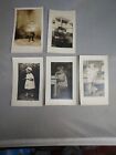 Lot Of 5 Original Vintage 1930's Found Photos of Adorable Flapper Girl Child 