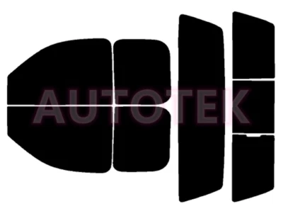 PreCut Window Film Any Tint Shade For GMC Sierra 3500 Extended Cab 2007-2014 - Изображение 1 из 4