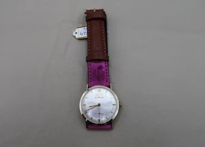 p478 Nice Retro 1970's Men's Wittnauer Watch in 10k RGP - Picture 1 of 7