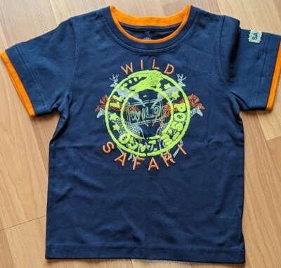 BOY'S J. KHAKI SET OF 2 DIFFERENT WILD SAFARI POLO SHIRTS NEW SIZE 5 SO CUTE! - Image 1 of 4