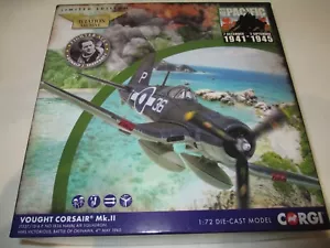CORGI AVIATION 1:72 VOUGHT CORSAIR MK.II NO 1836 N.A.S HMS VICTORIOUS 1945 - Picture 1 of 4